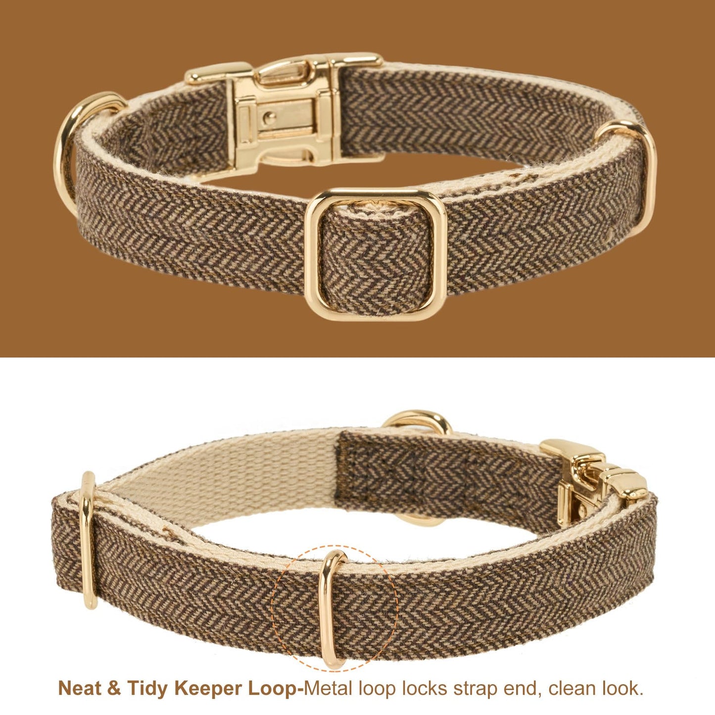 Heritage Tweed Collar