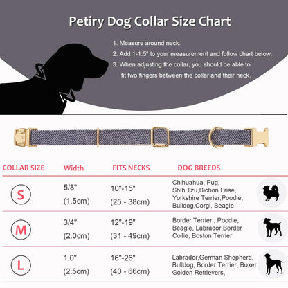 Heritage Tweed Collar