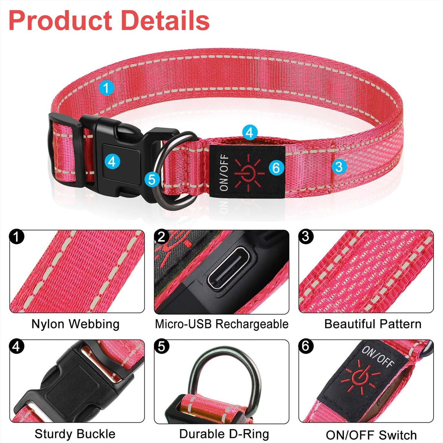 ComfortGlow Dog Collar