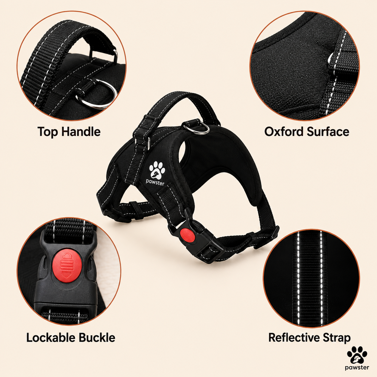 Pawster No-Pull Dog Harness